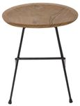 Belfort Set of 2 Teak Wood Barstool