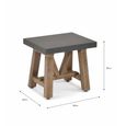 Chilford Outdoor Stool Grey Slate