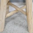 Stool - Teak Wood - Round