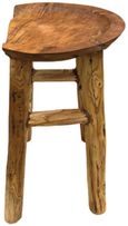 Teak Root Comfy Stool