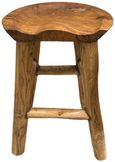 Teak Root Comfy Stool