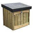 Churnet Valley Parcel Timber Wood Garden Storage Box