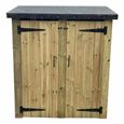 Churnet Valley Redwood Garden Double Tool Shed