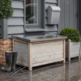 Aldsworth Outdoor Storage Box Small Natural Wood
