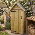 Garden Tool Shed - Redwood