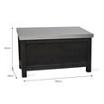 Moreton Outdoor Black Storage Box Large