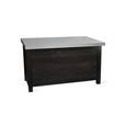 Moreton Outdoor Black Storage Box Small