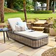 Pavilion Sunlounger - Rattan