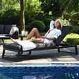 Allure Garden Sunlounger - Oatmeal