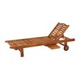 Winchcombe Outdoor Teak Sun Lounger