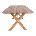 Murcia Garden Dining Table - 8 Seater - Teak Wood - 200cm