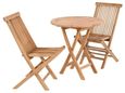 Oviedo Bistro Set - 2 Seater - Round - Teak Wood