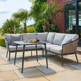 Pavilion Casual Dining Set - Square - Rattan