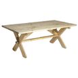 Pine Farmers Garden Dining Table - 4 Seater - 103cm