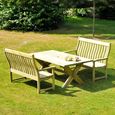 Pine Farmers Garden Dining Table - 4 Seater - 103cm