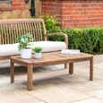 Bolney Coffee Table - Garden - Acacia Wood