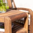 Bolney Companion Table - Garden - Acacia Wood