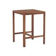 Bolney Square Bar Table - Garden - Acacia Wood