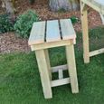 Garden Bar Stool - Timber Wood