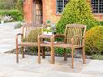 Bolney Companion Table - Garden - Acacia Wood