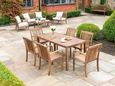 Bolney Dining Table - 6 Seater - 160cm - Garden - Acacia Wood