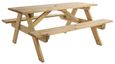 Pine Woburn Garden 5ft Picnic Table