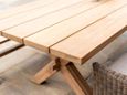 Plank Dining Table - 12 Seater - 300cm - Garden - Teak