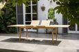 Roble Garden Extending Dining Table - 10 Seater - 200cm-288cm