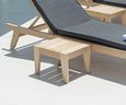 Roble Garden Sunbed Side Table
