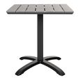 Chicago Bistro Table - Square - Grey - Wood