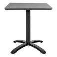 Chicago Bistro Table - Square - Grey - Wood