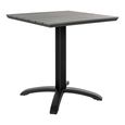 Chicago Bistro Table - Square - Grey - Wood