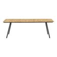 Cleveland Garden Dining Table - 10 Seater - 220cm - Teak Wood - Natural