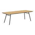 Cleveland Garden Dining Table - 10 Seater - 220cm - Teak Wood - Natural