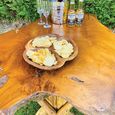 Teak Root High Bar Table