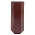 Lora Column - Hexagon - Sable Brown - Metal