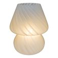 Alton LED Lamp - White - Glass