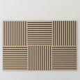 Acoustic Wall Panel - Square - Oak Veneer