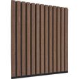 Acoustic Wall Panel - Square - Walnut