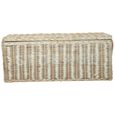 Argento Storage Basket - Set of 2 - Whitewash Rattan