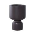 Flower Pot - Ceramic - Black