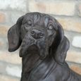 Black Dog Statue
