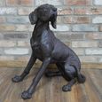 Black Dog Statue