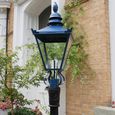 Garden Lamp - Blue Metal