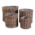 Bogor Basket - Round - Kubu Rattan - Set of 4