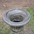 Garden Urn - Bronze - with Base - Metal