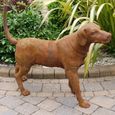 Brown Dog Statue - Single - Set of 2 - Resin