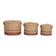 Budoni Seagrass Basket - Set of 3 - Natural