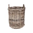 Burton Basket - Round - Natural - Rattan - Set of 2