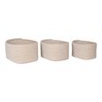 Cadima Basket - Set of 3 - Cotton - Beige
